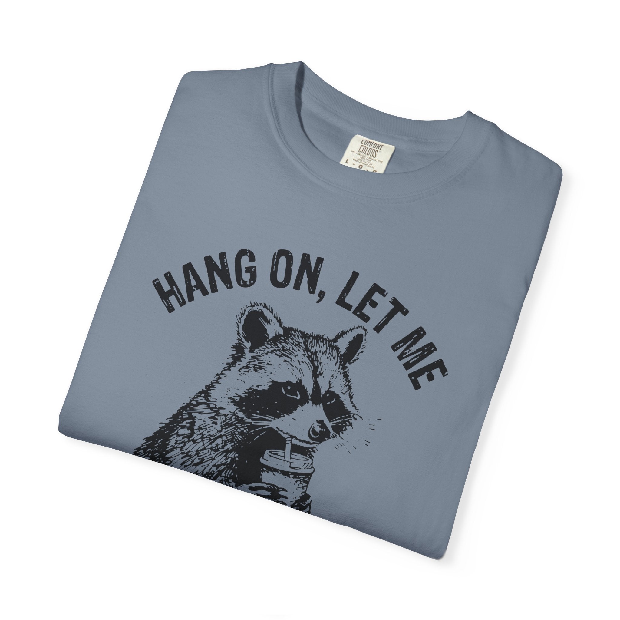 Funny Overthinking Raccoon T-Shirt, Unisex Tee for Animal Lovers, Casual Wear, Gift for Friends, Perfect for Everyday Wear