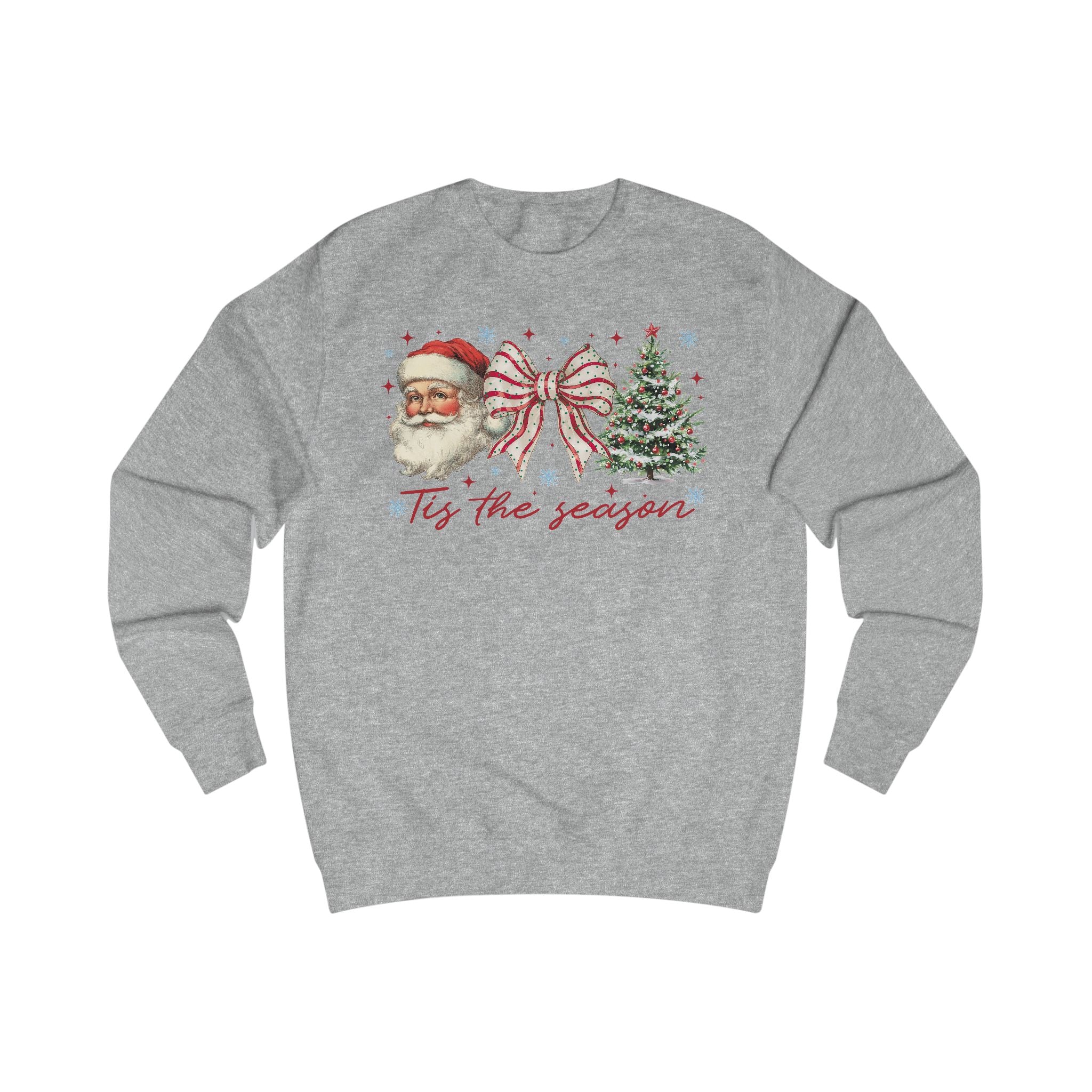 Tis the Season Unisex Sweatshirt, Festive Holiday Sweatshirt, Merry Christmas Apparel, Cozy Winter Gift, Christmas Party Sweatshirt