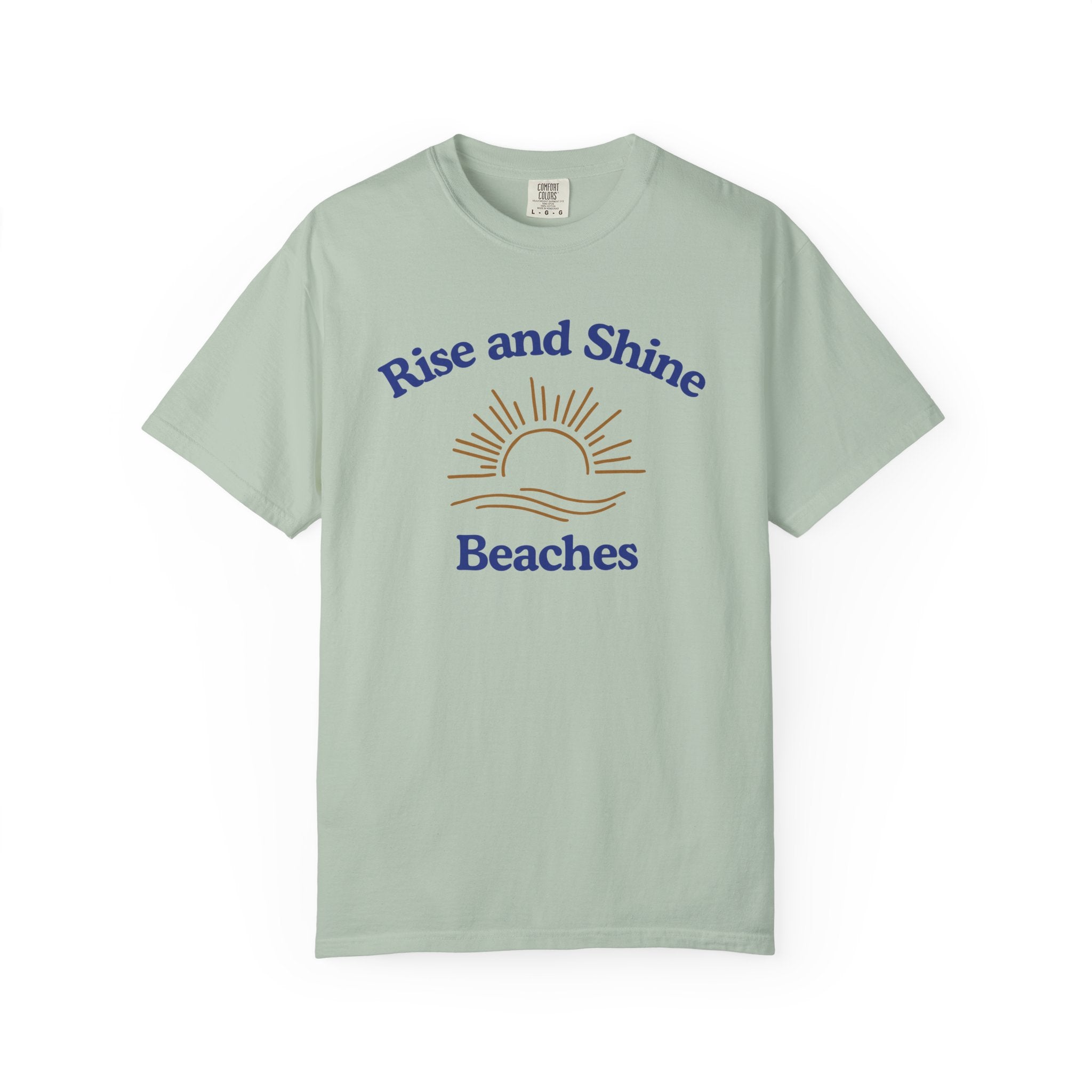Sunrise Beach Vibes T-shirt, Casual Summer Tee, Unisex Beachwear, Vacation Outfit, Gift for Beach Lovers, Relaxed Fit Tee