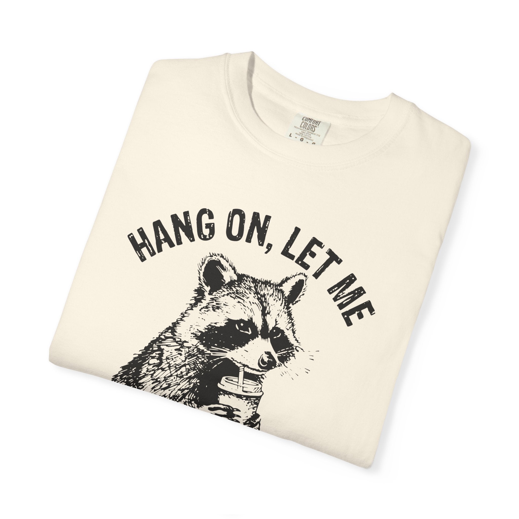 Funny Overthinking Raccoon T-Shirt, Unisex Tee for Animal Lovers, Casual Wear, Gift for Friends, Perfect for Everyday Wear