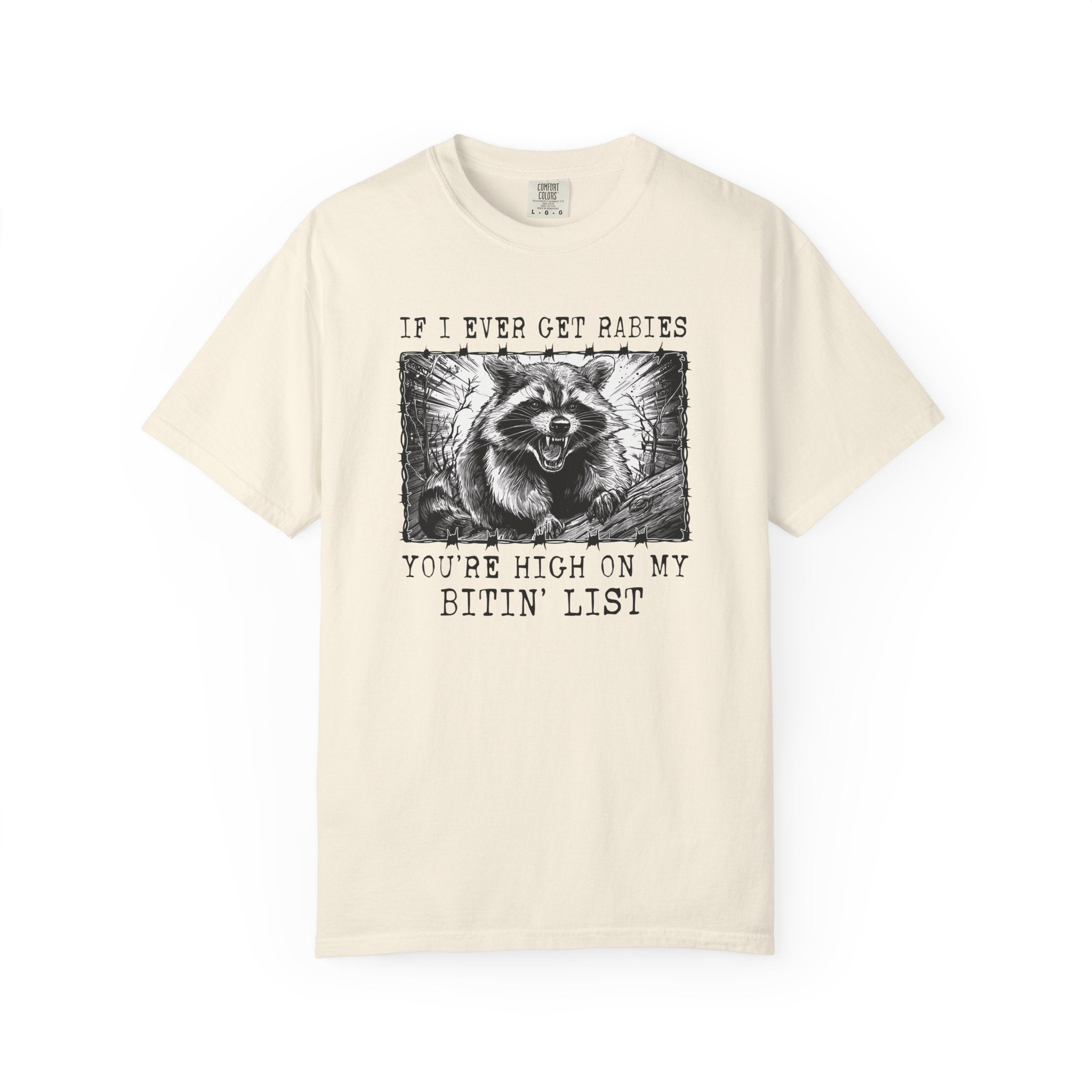 Humorous Raccoon T-Shirt, Funny Gift, Animal Lover Tee, Unisex Casual Wear, Unique Graphic Shirt, Perfect for Birthdays, Parties