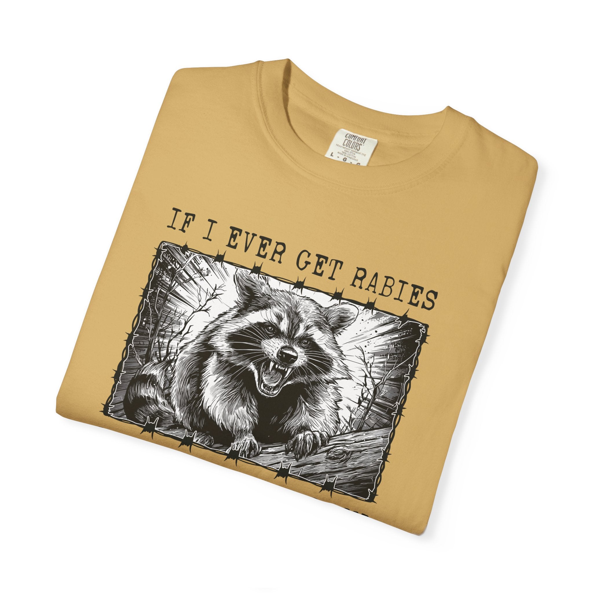 Humorous Raccoon T-Shirt, Funny Gift, Animal Lover Tee, Unisex Casual Wear, Unique Graphic Shirt, Perfect for Birthdays, Parties