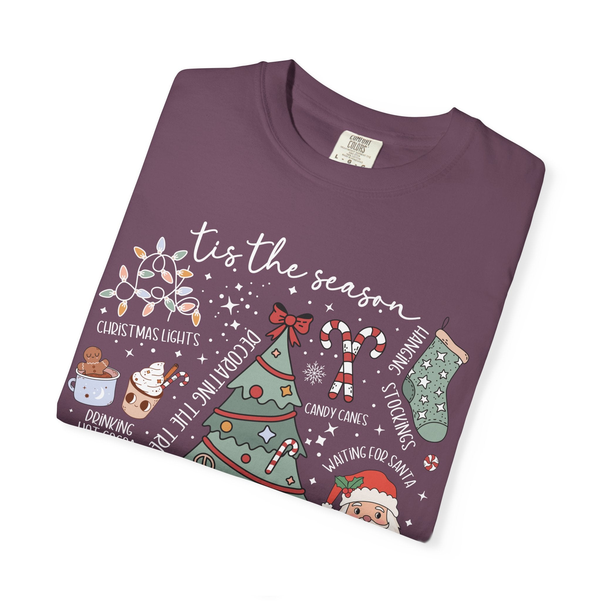 Christmas Doodle Graphic T-shirt