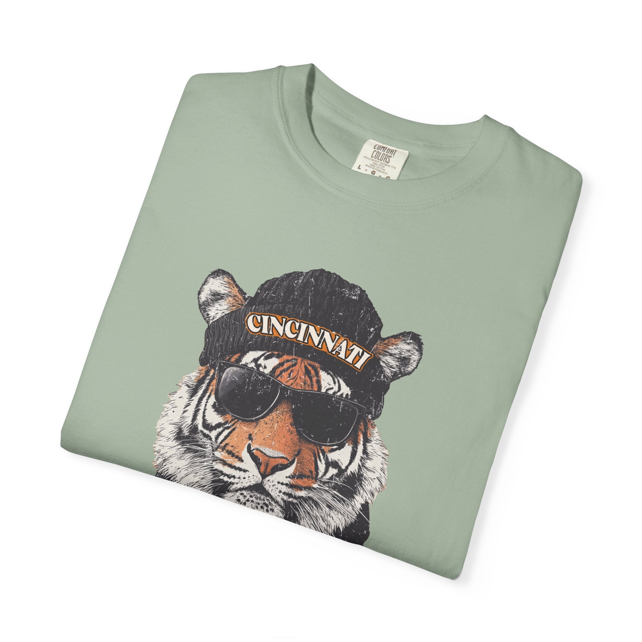 Cincinnati Bengals Spirit Animal Mascot Tiger T-Shirt, Unisex Sports Tee, Casual Apparel, Game Day Outfit, Cincinnati Bengals Fan Gear