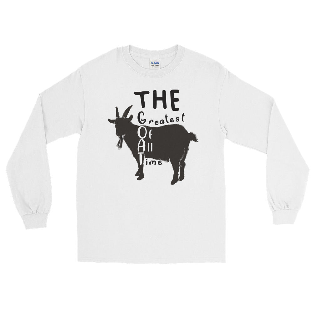 Greatest Of All Time GOAT long sleeve tee