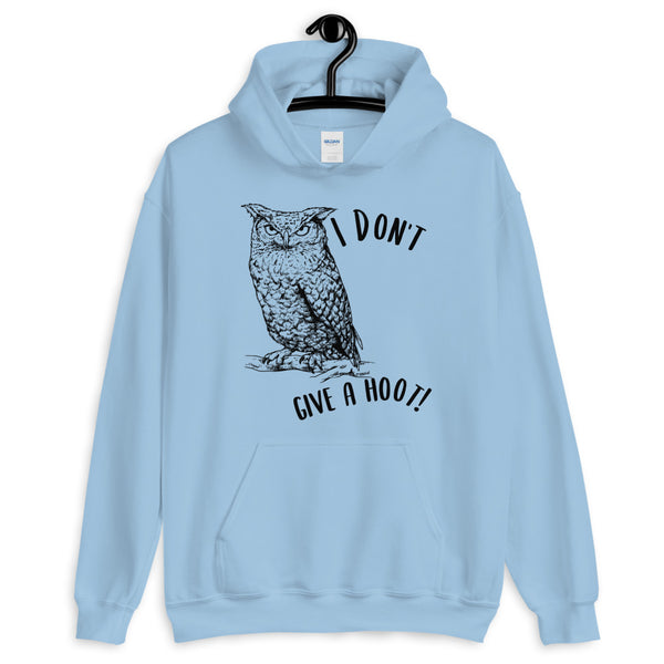 I Don't Give a Hoot! Owl hoodie