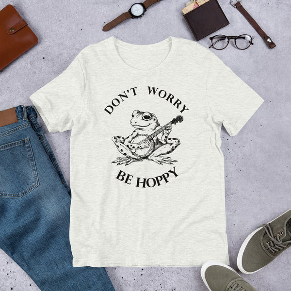 Don't Worry Be Hoppy Frog t-shirt