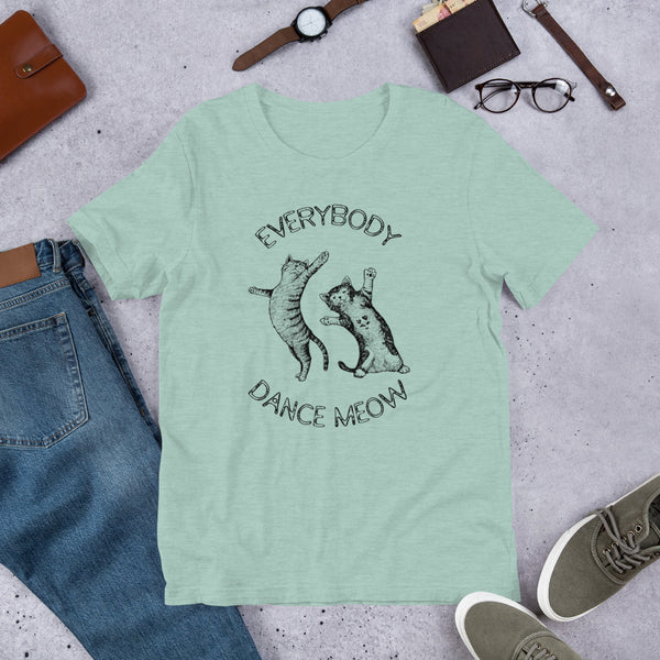 Everybody Dance Meow! Cats t-shirt