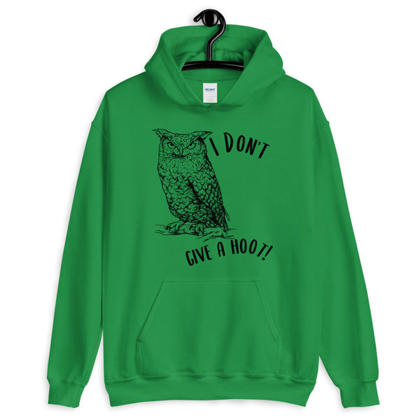 I Don't Give a Hoot! Owl hoodie