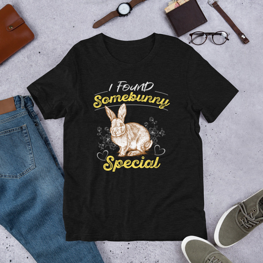 I found Somebunny Special Bunny t-shirt