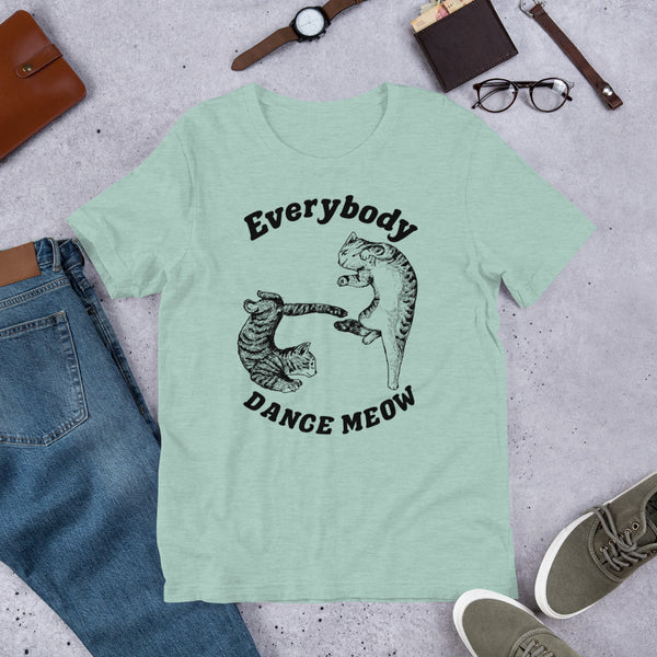 Everybody Dance Meow! Cat premium t-shirt