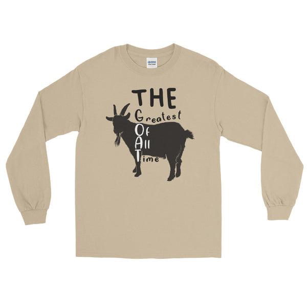 Greatest Of All Time GOAT long sleeve tee