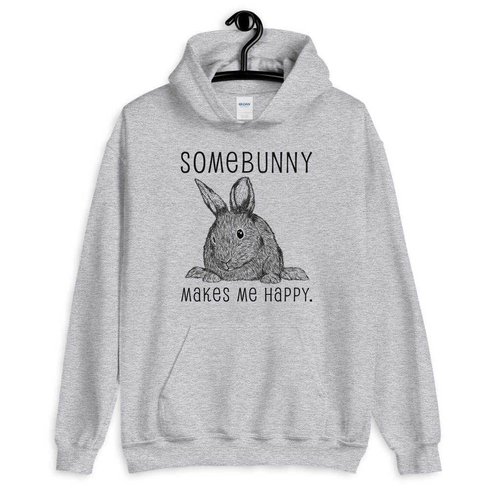 Somebunny Makes Me Happy hoodie