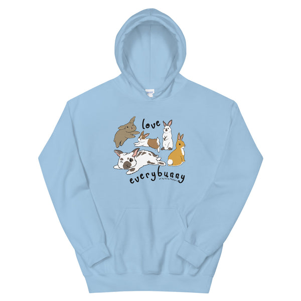 Everybunny is Different. Just Love everybunny hoodie