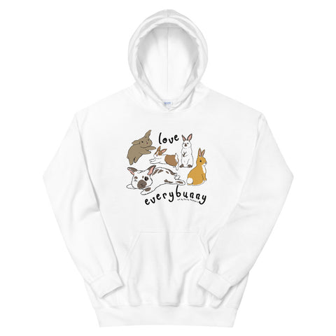 Everybunny is Different. Just Love everybunny hoodie